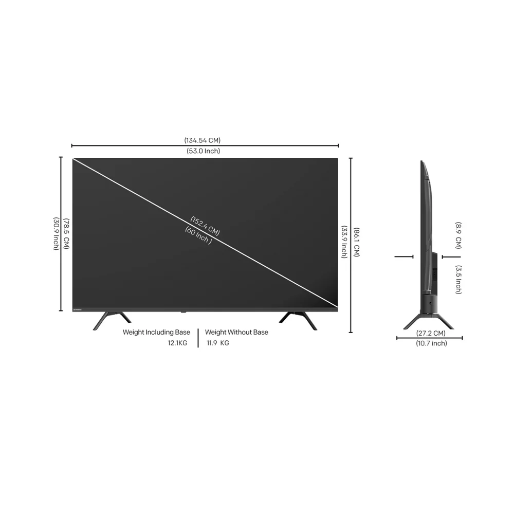 60 inch tv size discount
